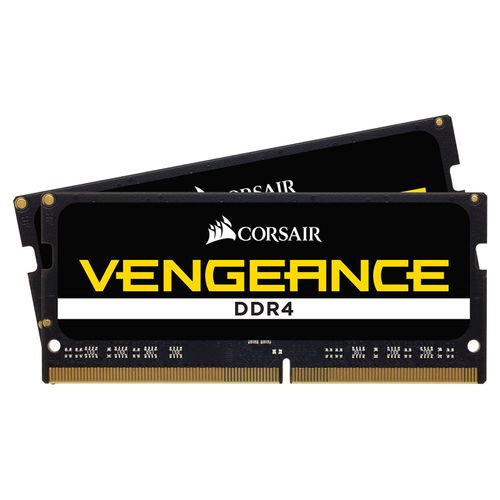 CORSAIR Vengeance - DDR4 - kit - 32 Go: 2 x 16 Go - SO DIMM 260 broches - 3200 MHz / PC4-25600 - CL22 - 1.2 V - mémoire sans tampon - non ECC