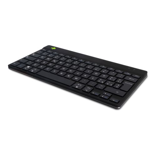 R-Go Compact Break - Clavier - avec indicateur de rupture intégré - sans fil - Bluetooth 5.0 - QWERTY - Italien - noir