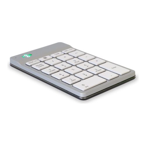 R Go Clavier Numérique Compact break - Pavé numérique - sans fil - Bluetooth 5.0 - blanc