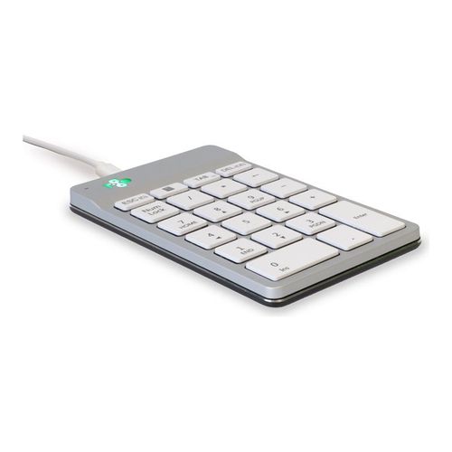 R Go Clavier Numérique Compact break - Pavé numérique - USB, USB-C - blanc