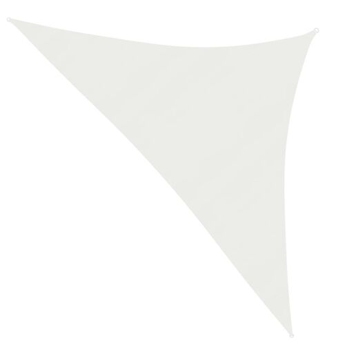 Vidaxl Voile D'ombrage 160 G/M² Blanc 3x3x4,2 M Pehd