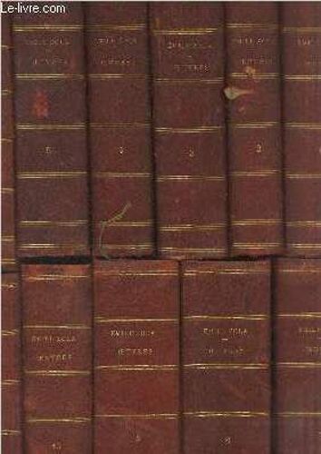 Les Rougon-Macquart - Romans, Contes Et Nouvelles - Les Trois Villes - Les Quatre Evangiles. Volumes 1 À 12 (Volume 11 Manquant) - Edition Ne Varietur. (Collection : Oeuvres Complètes Illustrée De(...)