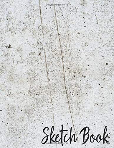 Sketch Book: An Artist's Notebook For Adults And Children For Drawing, Doodling, And Sketching - 8.5" X 11" - Concrete Design