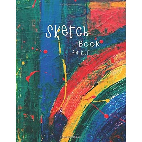 Sketch Book For Kids: Colorful Books For Your Kids 110 Pages Size 8.5" X 11" In. Blank Paper To Fill In Drawing Idea (Sketch Book For Kids Book)