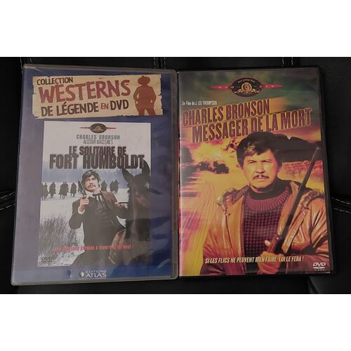 Charles Bronson Lot 2 Dvd Le Solitaire De Fort Humboldt / Le Messager De La Mort Années De Sortie : 1975 / 1988 1 Western Et 1 Policier