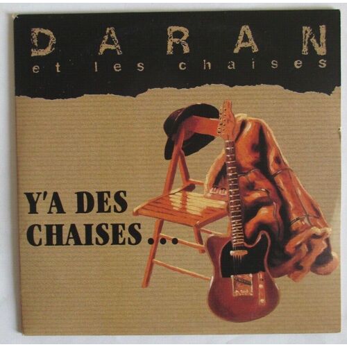 Cd Single Advance Daran Et Les Chaises " Y'a Des Chaises " 2 Titres 1993
