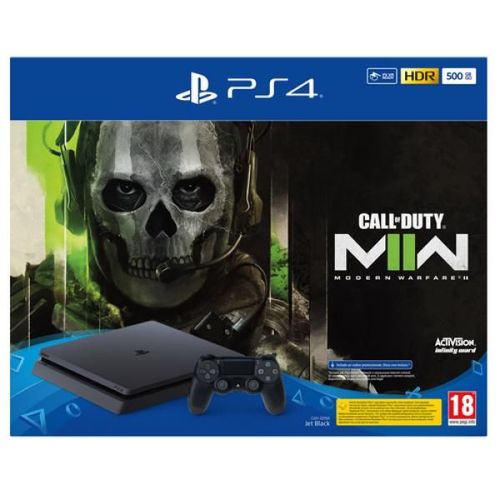 Sony PlayStation 4 500GB + CALL OF DUTY: Modern Warfare 2 500 Go Wifi Noir