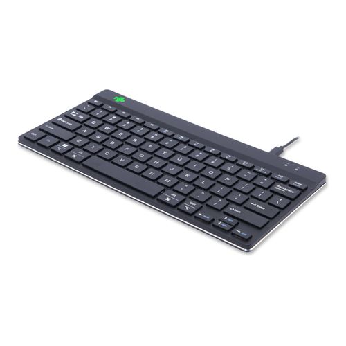 R-Go Clavier Ergonomique Compact break - Clavier - USB - QWERTY - US - noir
