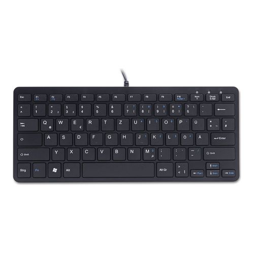 R-Go Compact - Clavier - USB - QWERTZ - Allemand - noir
