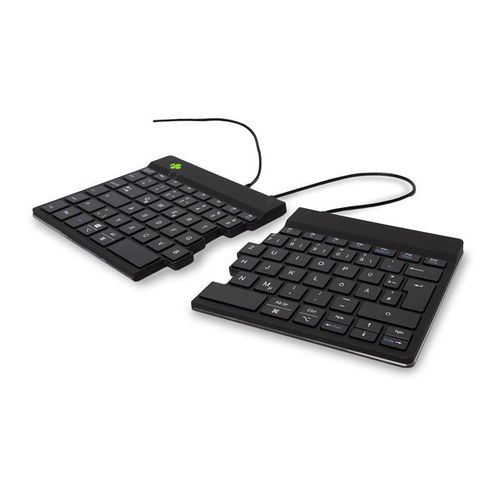 R-Go Clavier Ergonomique Split break - Clavier - USB - QWERTZ - Allemand - noir
