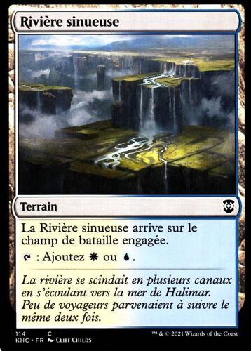 Rivière Sinueuse - Mtg - Deck Commander Kaldheim - C - 114