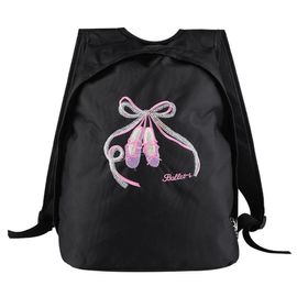 Sac De Ballet Sac À Dos De Danse De Ballet Pour Filles Sac À Bandoulière De Sport Pour Enfants (Noir)