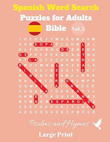 Spanish Word Search Puzzles For Adults