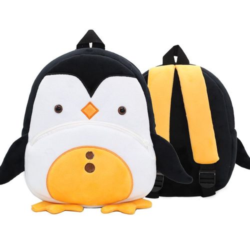 Sac à dos en peluche pour enfants 2-6 ans, 10 animaux mignons, sangles ajustables et poignée, compartiment et poche frontale, léger et coloré pour l'école et activités en plein air