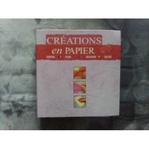 Collection Créations En Papier ( 1 Classeur + Accessoires)