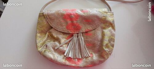 Sac a main porte à l épaule multicolor