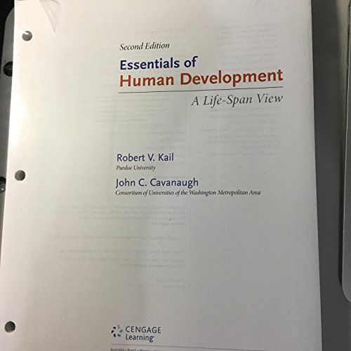 Essentials Of Human Development: A Life-Span View