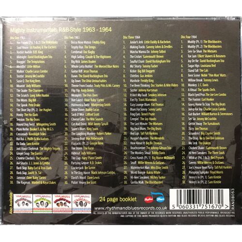 Mighty Instrumentals R&b-Style 1963-1964 - Cd Album