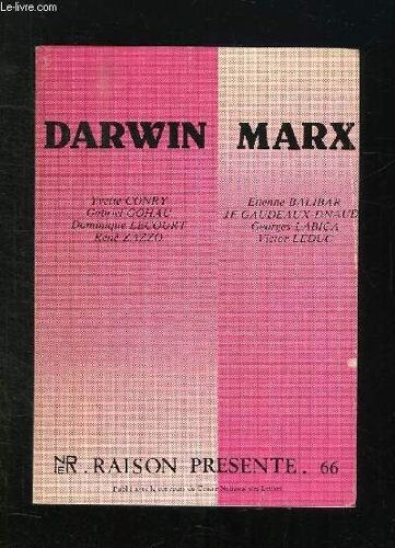 Raison Presente N° 66. Darwin Marx.