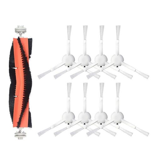 Accessoires pour aspirateur Xiaomi Dreame F9, 8 brosses latérales, 1 brosse à rouleau, Kit d'outils de nettoyage, Promotion!