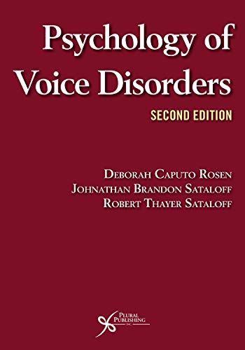 Psychology Of Voice Disorders