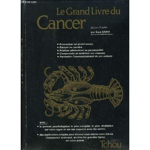 Le Grand Livre Du Cancer