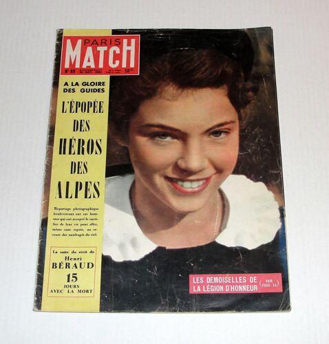 Paris Match N° 88 : L'epopee Des Heros Des Alpes
