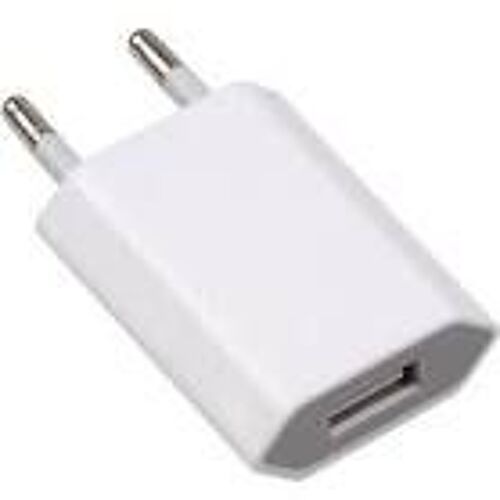 PRISE CHARGEUR ADAPTATEUR SECTEUR USB Blanc POUR iPhone 3, 4 , 5, iPad, iPod