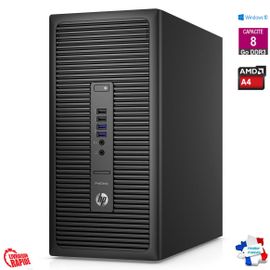 HP ELITEDESK 705 G1 MT AMD A4 PRO-7300B - 3.8 Ghz - Ram 8 Go - DD 500 Go