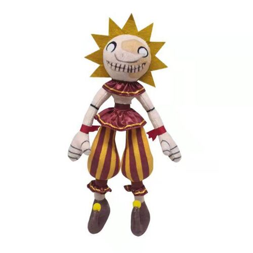 Five Nights At Freddy's Sundrop And Moondrop 30cm Security Breach Plushie Fnaf Sister Location Collection De Décorations De Poupées En Peluche (Sundrop)