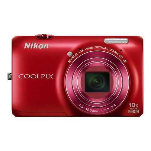 Nikon Coolpix S6300 Compact 16 Mpix Rouge
