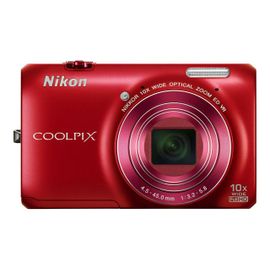 Nikon Coolpix S6300 Compact 16 Mpix Rouge