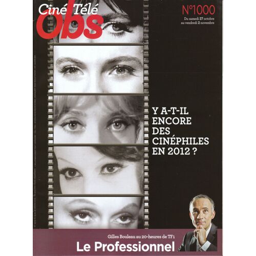 Ciné Télé Obs N°2503 Du 27-10-2012 Au 2-11-2012