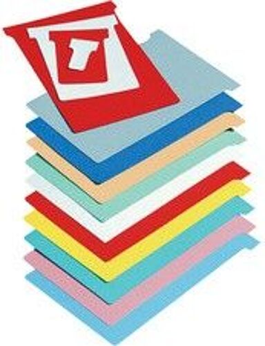 Nobo Fiches T Indice 2, Lot De 100 (Rouge)