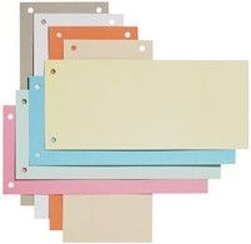 Elba Intercalaires En Carton, Pour Format A4, Rouge,