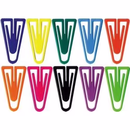 Laurel Trombones Plastiques, 35 Mm, Contenu: 200 Pieces