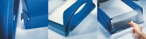 Leitz Bac A Courrier Sorty, Format A4/C4, Bleu