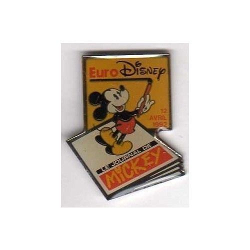 Pin's Le Journal De Mickey Eurodisney 12 Avril 1992