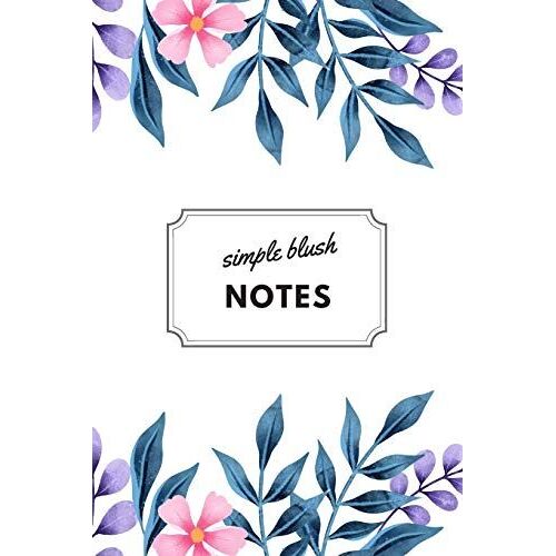 Simple Blush Notes 100 Pages, 6'x9'