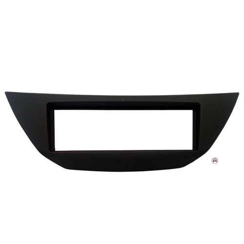 Facade Autoradio 1din Renault Laguna 3 Ap08 - Noir - Rubbertouch