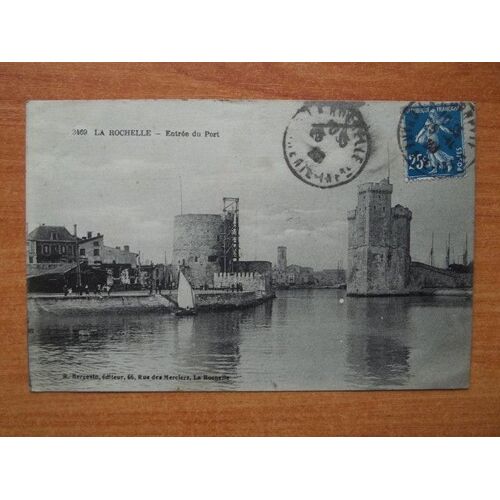 Cpa : La Rochelle :  Entree Du Port 3469