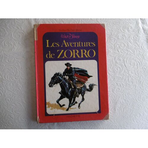 Rare Grand Livre Le Jardin Des Rêves , Walt Disney Les Aventures De Zorro -
