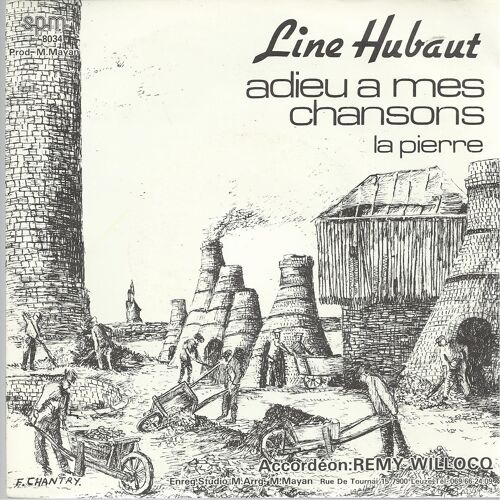 Adieu A Mes Chansons   /  La Pierre (Pochette De F. Chantry)