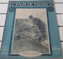 Le Pays De France N°5-19/11/1914-Secrétaire De 75 Pour Écrire À Sa Famille-28x35.5cm-18 Pages