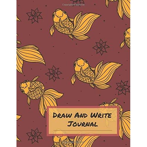 Draw And Write Journal: Lined Paper Journals Books For Kids, Writing And Drawing Notebook-Large 8.5" X 11"-100 Pages (Volume 38)