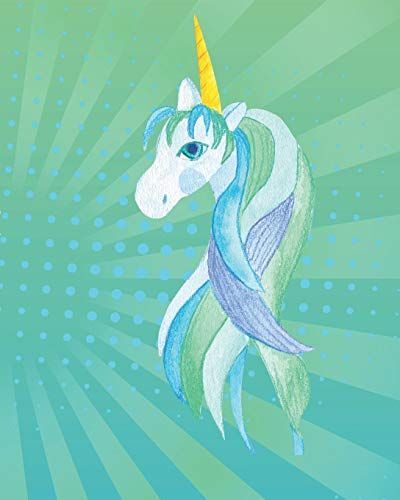 Unicorn Story Paper: Colorful Unicorns With Story Paper Notebook Dotted Midline And Picture Space | Grades K-2 School Exercise Book
