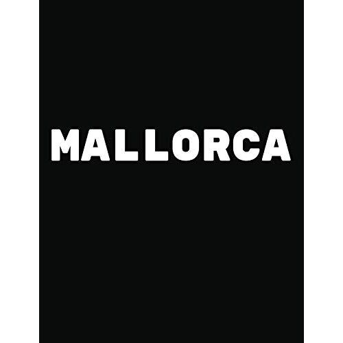 Mallorca: Black And White Decorative Book To Stack Together On Coffee Tables, Bookshelves And Interior Design | Add Bookish Charm Decor To Your Home | Stack Deco Books Together To Create Your Unique F