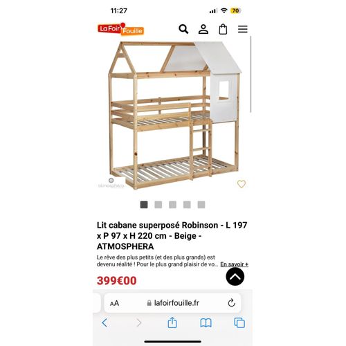 Lit Superposé Cabane