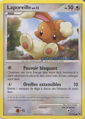 Pokémon - Laporeille - Aube Majestueuse 53/100