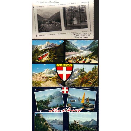 Lot De 25 Cartes Postales Semi-Modernes De Haute Savoie (74) Thème : Multi Fenêtres / Photos